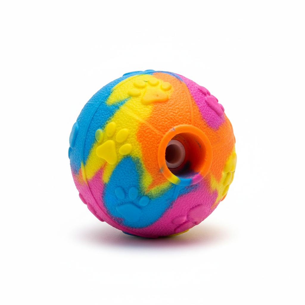 Bola de Borracha Colorida para Pets